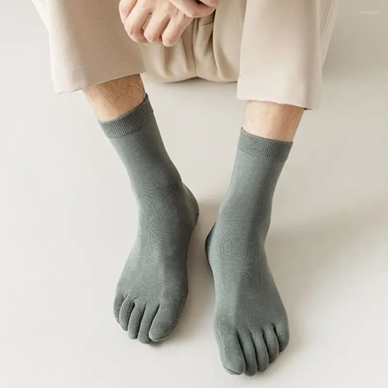 Мужские носки носки с твердым цветом Иллюстрация Акупунктура точки здравоохранения средняя трубка