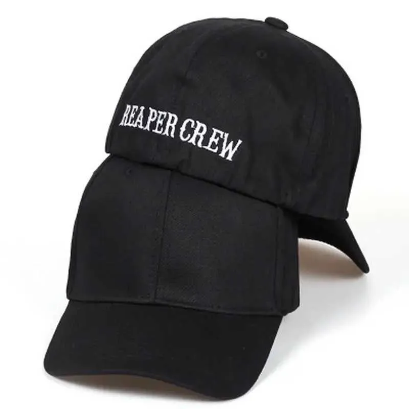 Ball Caps бренд Black Hats Sons of Anarchy For Reaper Crew Fitsed Baseball Cap Женщины мужчины, вышитые шляпа Hip Hop Hat для мужчин J240425