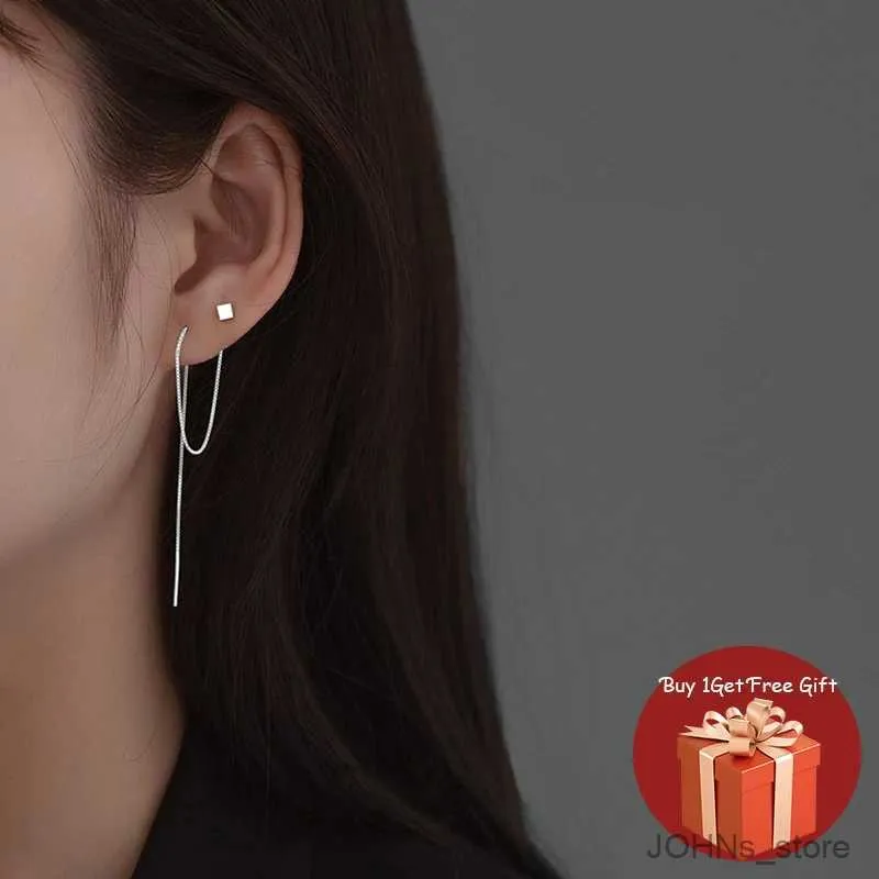 Dangle Kronleuchter neuer Modeplatz Langer Quaste Tropfen Ohrringe für Frauen koreanische geometrische Herzhänge Ohrrinne Ohrringe Party Schmuck