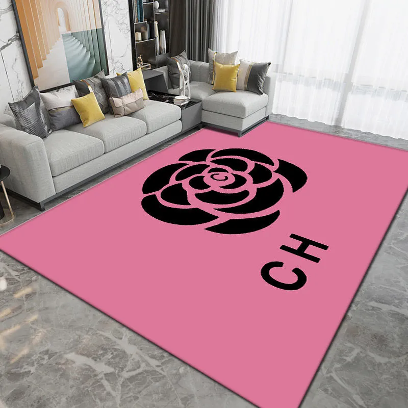 Designer Letter Carpet Luxury Living Room Carpets Decorative Carpet Luxurys Designers Carpets Fashion Soft Bedroom House Floor CAD24042502