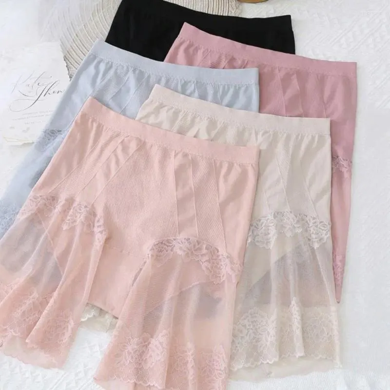 Kvinnors trosor storlek underskirt Boyshorts för kvinnor sommar damer plus shorts anti chafing lårboxare säkerhet korta byxor kvinnliga underkläder