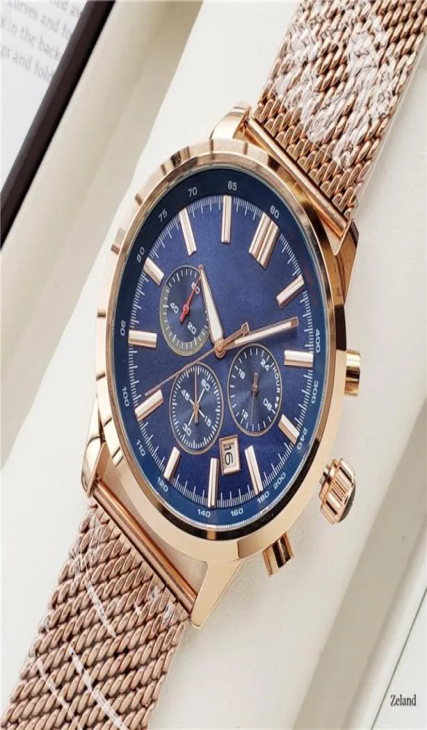 Marca di moda orologi di lusso di alta qualità da uomo boss tutti quadranti da lavoro in quarzo orologi cronografo orologi in acciaio inossidabile cinghia WA5443710