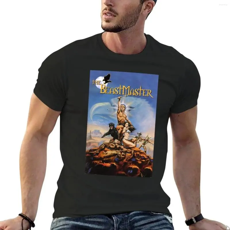 Men's Polos Gigantic Influences Of The Beastmaster T-Shirt Black T Shirt Quick-drying Tops Big And Tall Shirts For Men