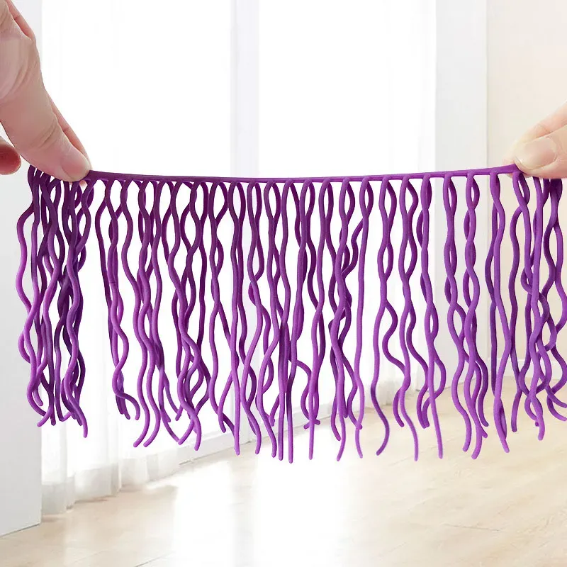 TPR Soft Toys Stretch Spaghetti String Noodles Sensory Toy Furry Ball Bracelets Autism ADD ADHD Classroom Tools