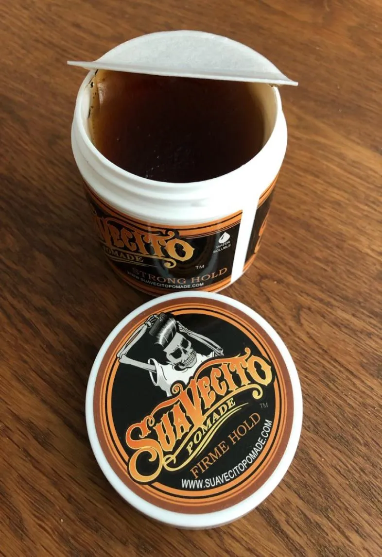 Suavecito pomade stark stil återställer gamla sätt hårvax slickade tillbaka oljevax lera skalle hålla mycket starkt grepp för män wo2416065