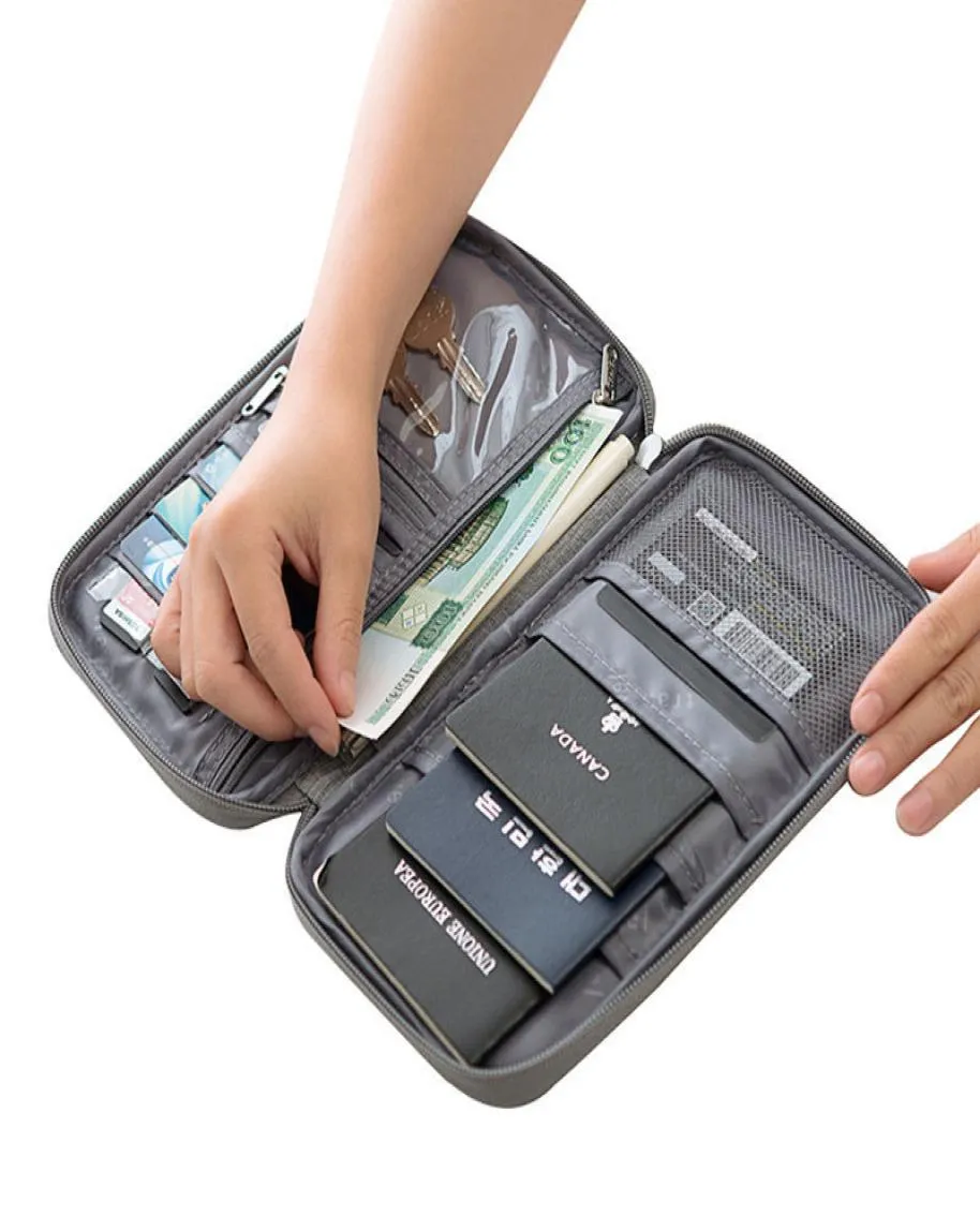 Verkopende thuisreisaccessoires Familie Paspoorthouder Creatieve waterdichte Document Case Organisator Travels Wallet Documents BA1621339