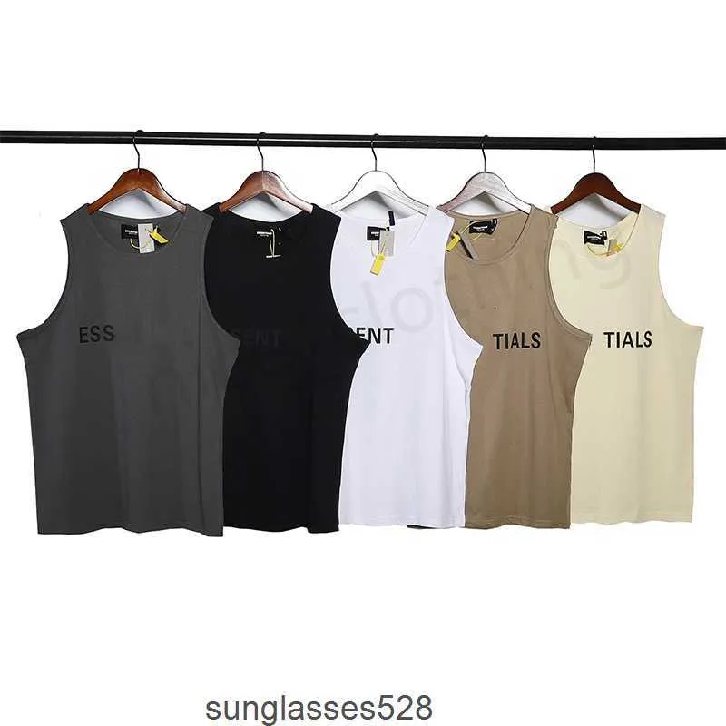 ESS TANK TOPS DESIGNER SUMMER MANES FUSHTION FASHION FASHION SWEEDER SLEATER WOLD SINGLES