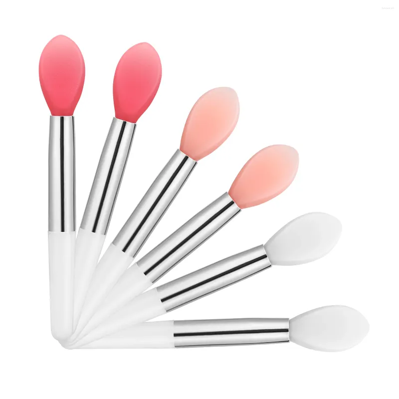 Makeup Brushes Pink Lip Brush Protective Holding Dustproof Covers Simple Convenient Silicone Anti-Lost Sleeping Mask Dust