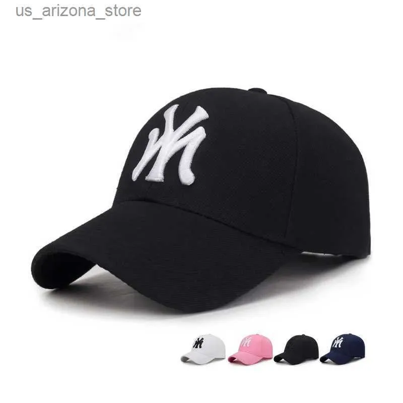 Caps de bola de bola esportes ao ar livre Baseball Hat Spring/Summer Fashion Letter Bordado