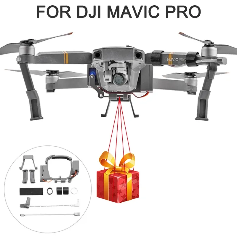 ACESSÓRIOS SISTEMA DE ARMO DE ARIMENTO ANEL DE CASAMENTO DOIS DE EMERGÊNCIA REMOTEMENTE ENCOMENDO A Pesca de resgate para DJI Mavic Pro Drone Drone