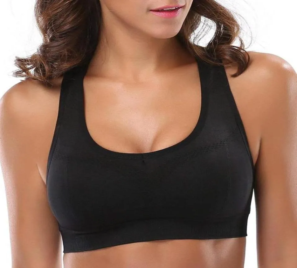 Gymkläder Kvinnor Racerback Sports Bras High Impact Workout ActiveWear Bra1690910