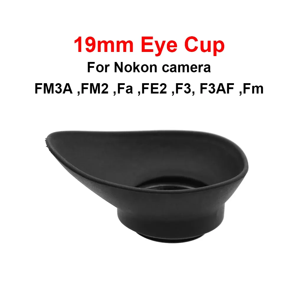 Parts 19mm Rubber Eye Cup for Nikon camera FM3A, FM2, FA, FE2, F3, F3AF, FM Camera Accessories