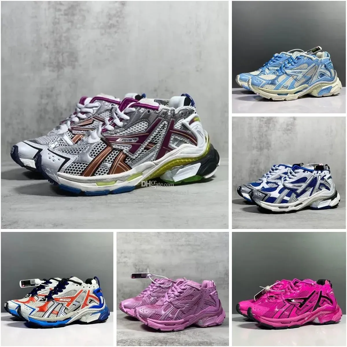 Designer Runner Track 7.0 Women Men Running Shoes Trainers Transmit Sense Mens Women Trip S Tracks Flat Sneakers Shoes