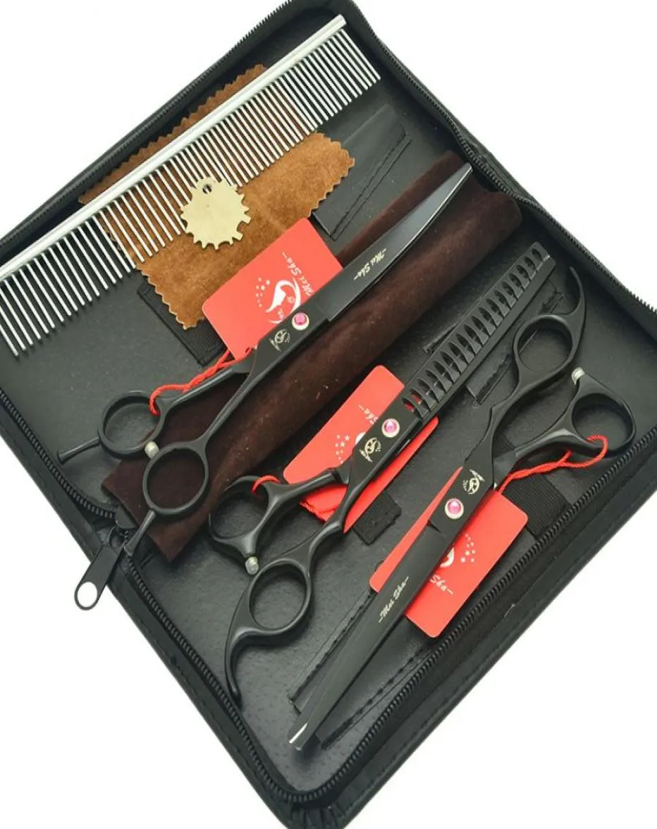 70 inch meisha huisdier verzorging schaar set roestvrij staal scherp snijsnij dunner wordende schaar honden katten haar schoonheid clipper pet accessor4557523