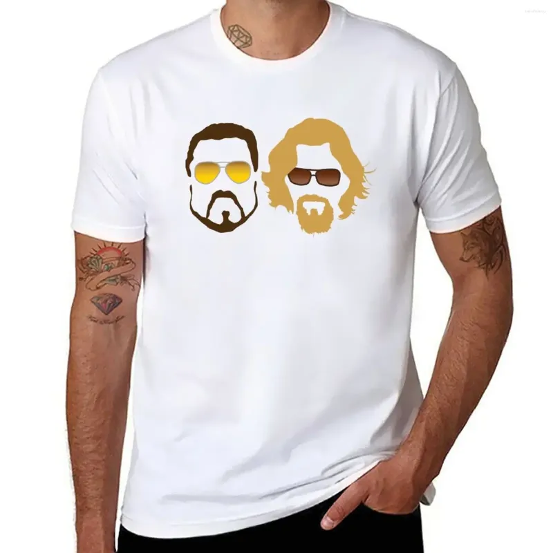 Men's Polos The Dude And Walter T-Shirt Edition Blouse Mens Vintage T Shirts
