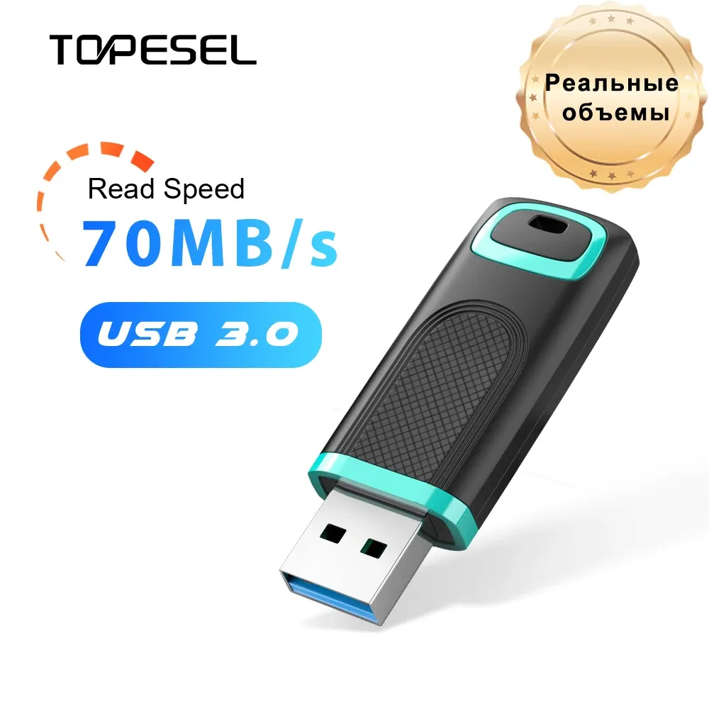 ドライブTopesel 128GBポータブルフラッシュドライブUSB 3.0スティックメモリ高速USBドライブメモリスティック128Gバックアップジャンプ