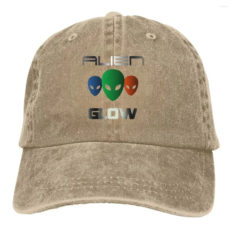 Ball Caps Alien Glow Baseball Cap Men Hats Femmes Visor Visor Protection Snapback Ufo