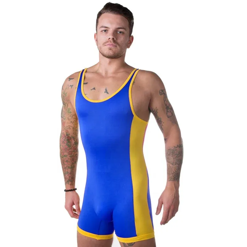 Set/abiti da uomo wrestling canottiere sport standard singoletto di buona qualità ingranaggi di wrestling