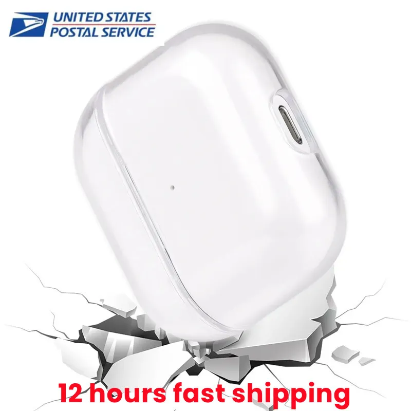 For Airpods pro 2nd airpods 3 Bluetooth Earphones airpod pros Headphone Accessories Solid Silicone Protective Cover Apple Wireless Charging Box Shockproof Case