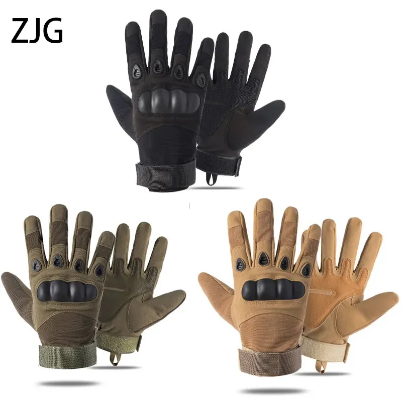 Gants ventilateur militaire coquille dure noire aigle sportif tactique gants protection contre la frontière masculine