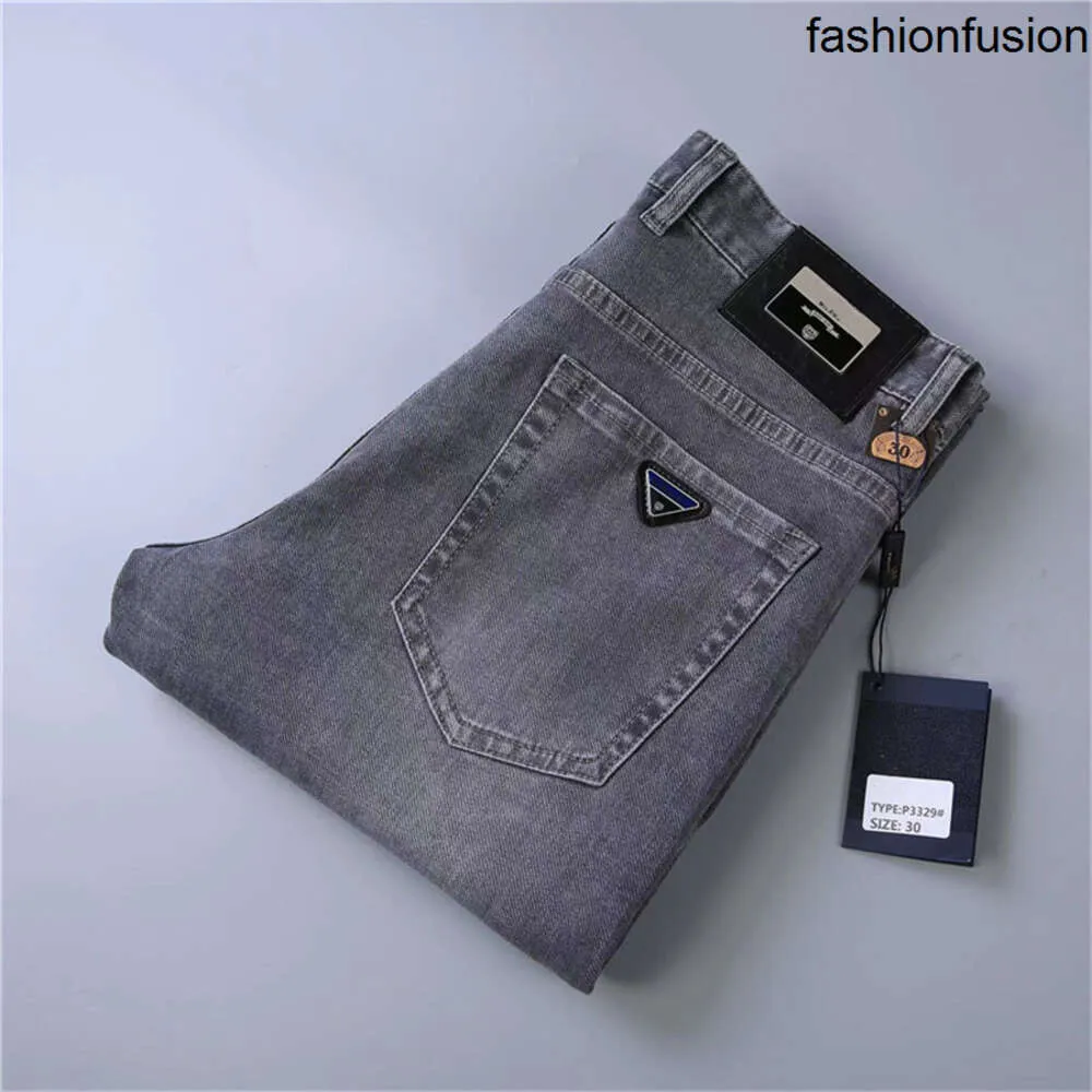 Mens jeans ontwerper heren elasticiteit jean hombre broek mannen en vrouwen modemerk luxe broek denim pant trend merk motorfiets broek mager 004