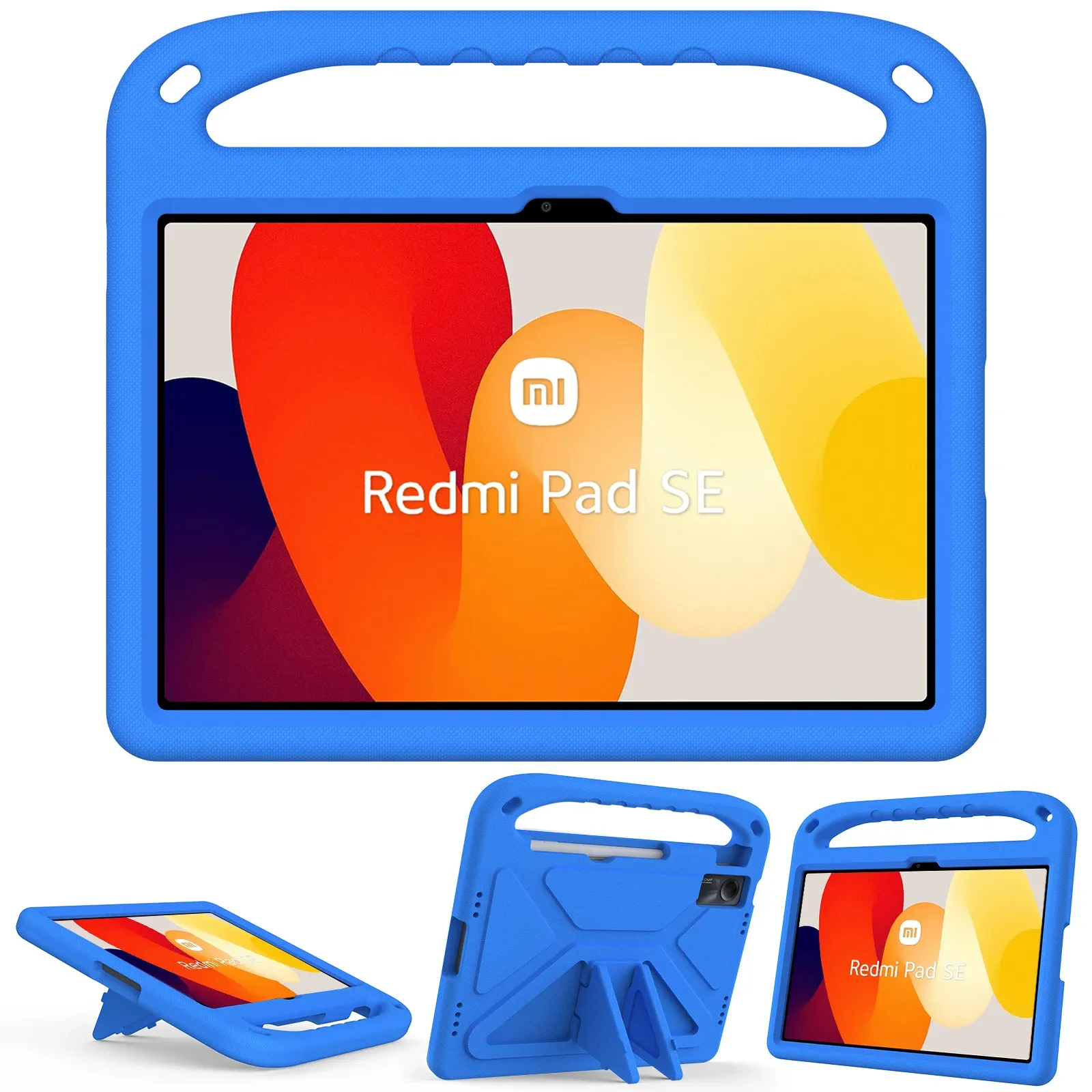 Case Kids Eva Case för Xiaomi Redmi Pad SE 11 2023 Pad 6 6Pro stötsäker fullkroppsskyddsskydd för Pad 5 5Pro 4 Plus stativhandtag