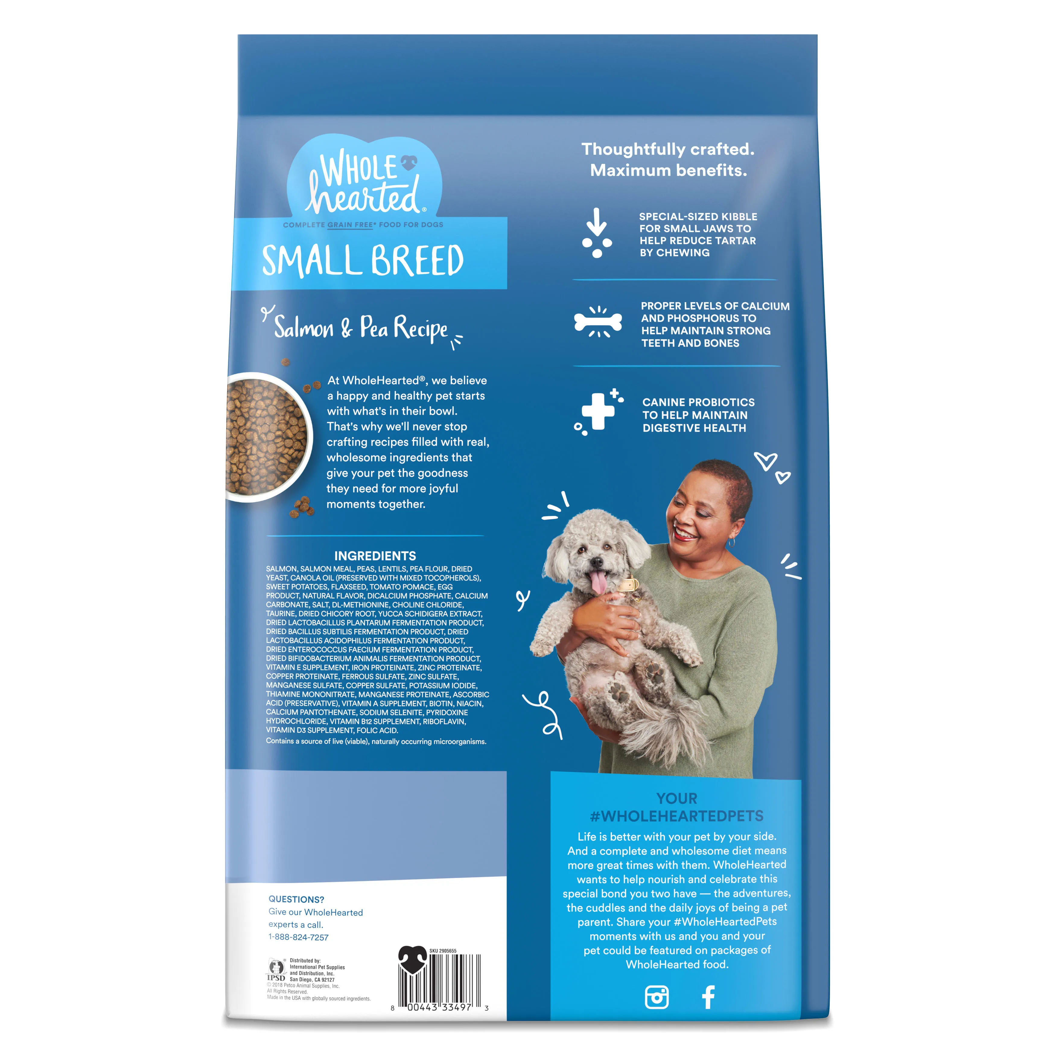 Petco Wholehearted Salmon And Pea Dog Food Reviews WholeHearted