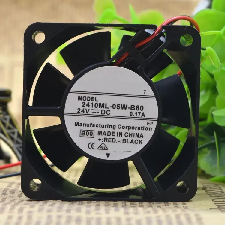 Fans DC Brushless Fans NMBMAT 2410ML05WB30 B39 B40 B49 B50 B59 B60 B69 B70 B79 24V 60mm*60mm*25mm