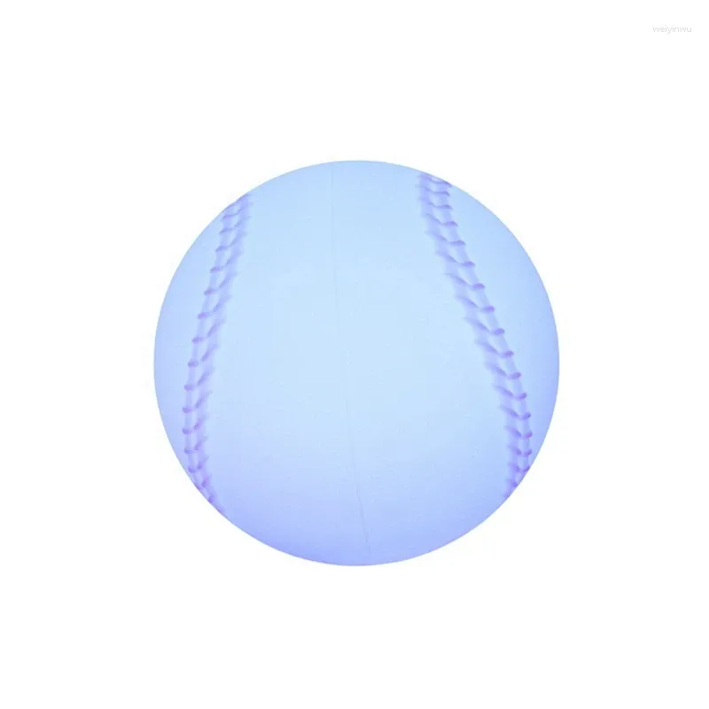 Luci notturne leggero colore tennis che cambia silicone a led con remoti luci notturne addebitabili per bambini