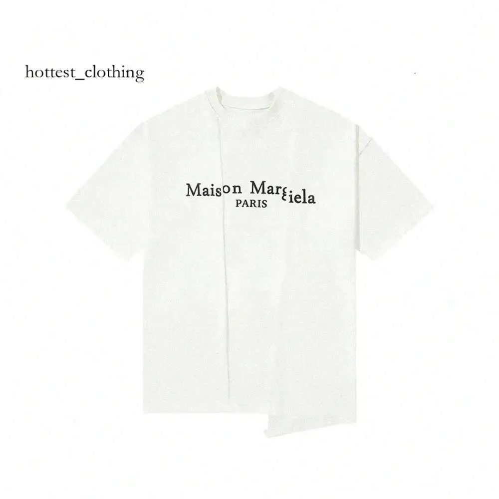 Margiela korta män t-skjorta kausal tryckdesigner tshirts andningsbar kort ärm USA-storlek S-XL67 8754