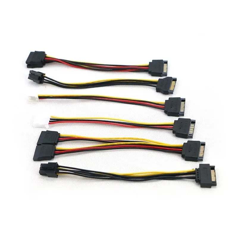 2024 Rgeek EPS CPU 8 PIN Vrouw naar CPU ATX 8PIN + ATX 4 PIN MANNELIJKE VRAAG STROOP CPU 8 PIN tot 8 + 4PIN Converter Extension Cable 20Cm1.Voor Rgeek EPS CPU 8 PIN -converter