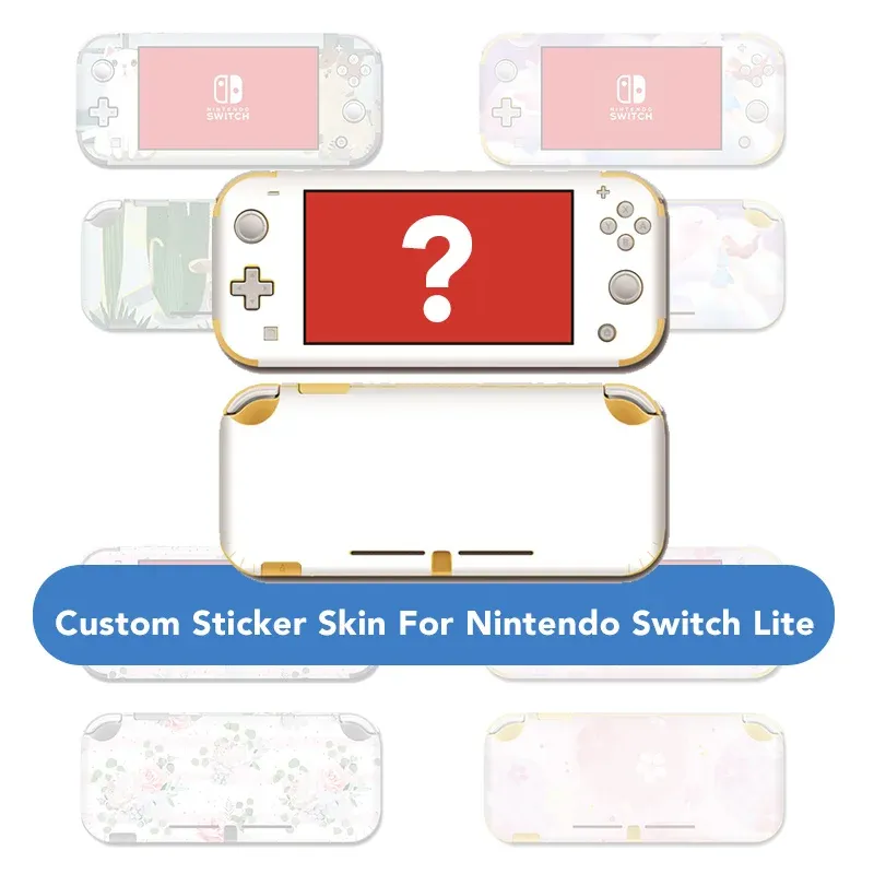 Naklejki do Nintendo Switch Lite niestandardowa naklejka skóra kawaii urocza wzór Stwórz własną winylową okładkę nakładania