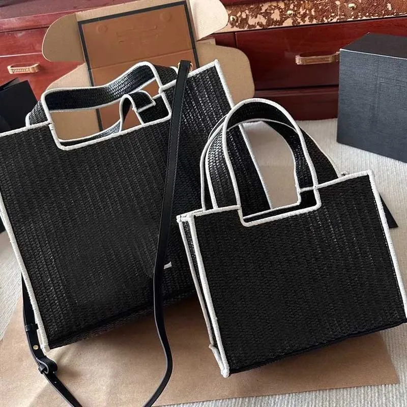 Luxury Bag Designer Bag Beach Bag Tote Bag Handbag Women's Handbag Classic Grass Woven Shoulder Bag Tote Medium Handbag Brand Bag Large Capacity Bag