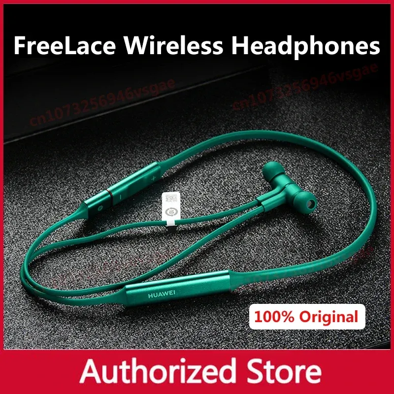 Earphones Huawei FreeLace Wireless Earphone Bluetooth Magnetic Switch Memory Metal Cable Waterproof Sports Game Headphone