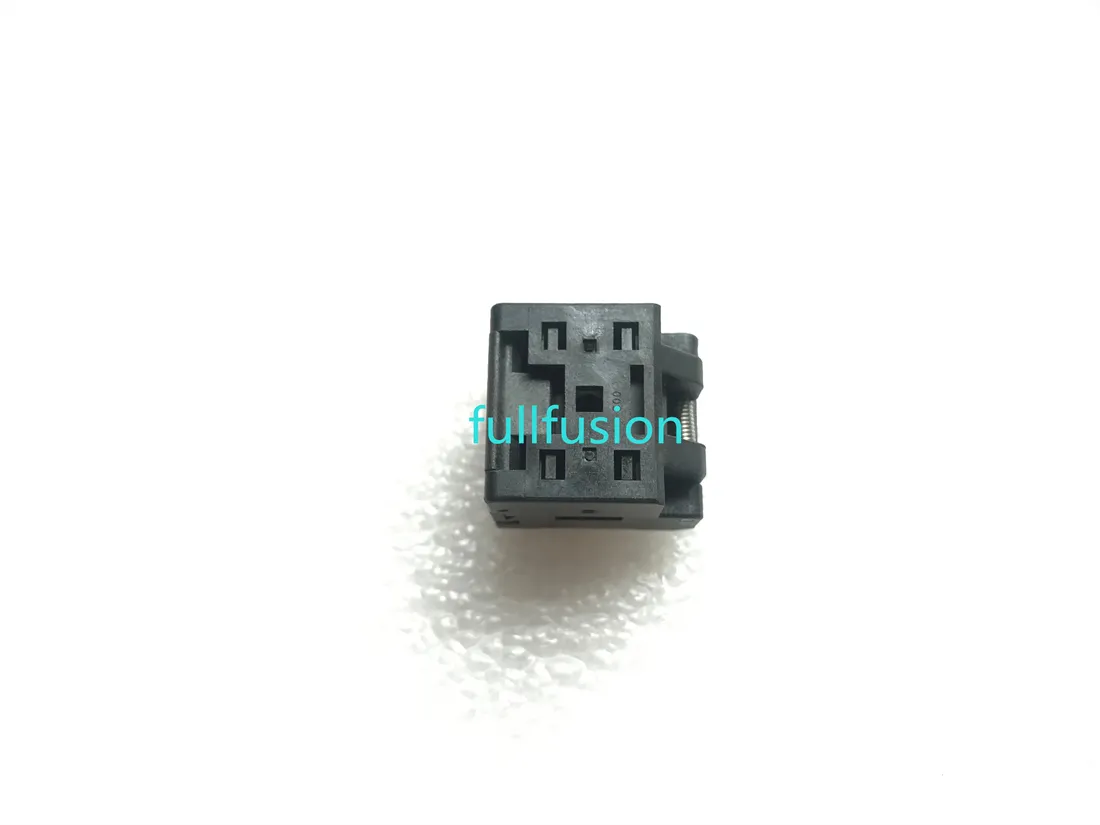QFN28 IC Test And Burn In Socket 0.4mm Pitch Package Size 4x4mm