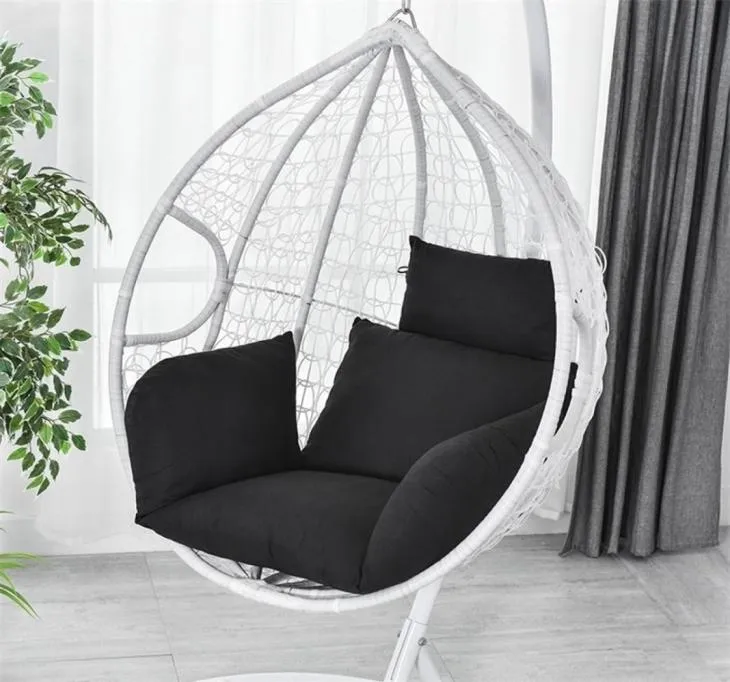 Asma sepet sandalye yastık salıncak koltuğu çıkarılabilir kalınlaştırıcı yumurta hamak yarası yastık açık arka yastık dtt88 2010095980202