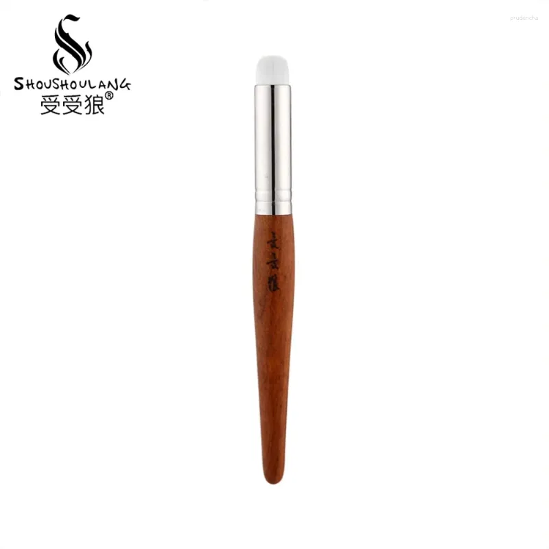 Make -up Pinsel Shoushoulang Professionelle handgefertigte Make -up -Pinsel Gy111 Runde Concealer Lip Synthetic Faser Rosenholzgriff