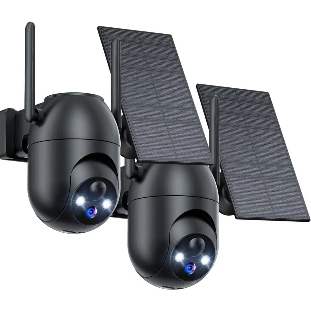 1080P Security Camera Wireless Outdoor With 2-Way Talk For Home Security, Low Light