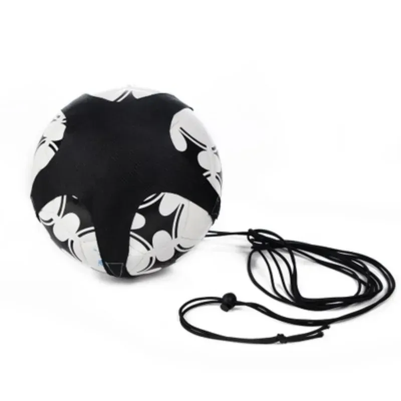 Soccer Ball Jongle väskor Barn Auxiliary Circling Belt Kids Football Training Equipment Kick Solo Soccer Trainer Football Kick