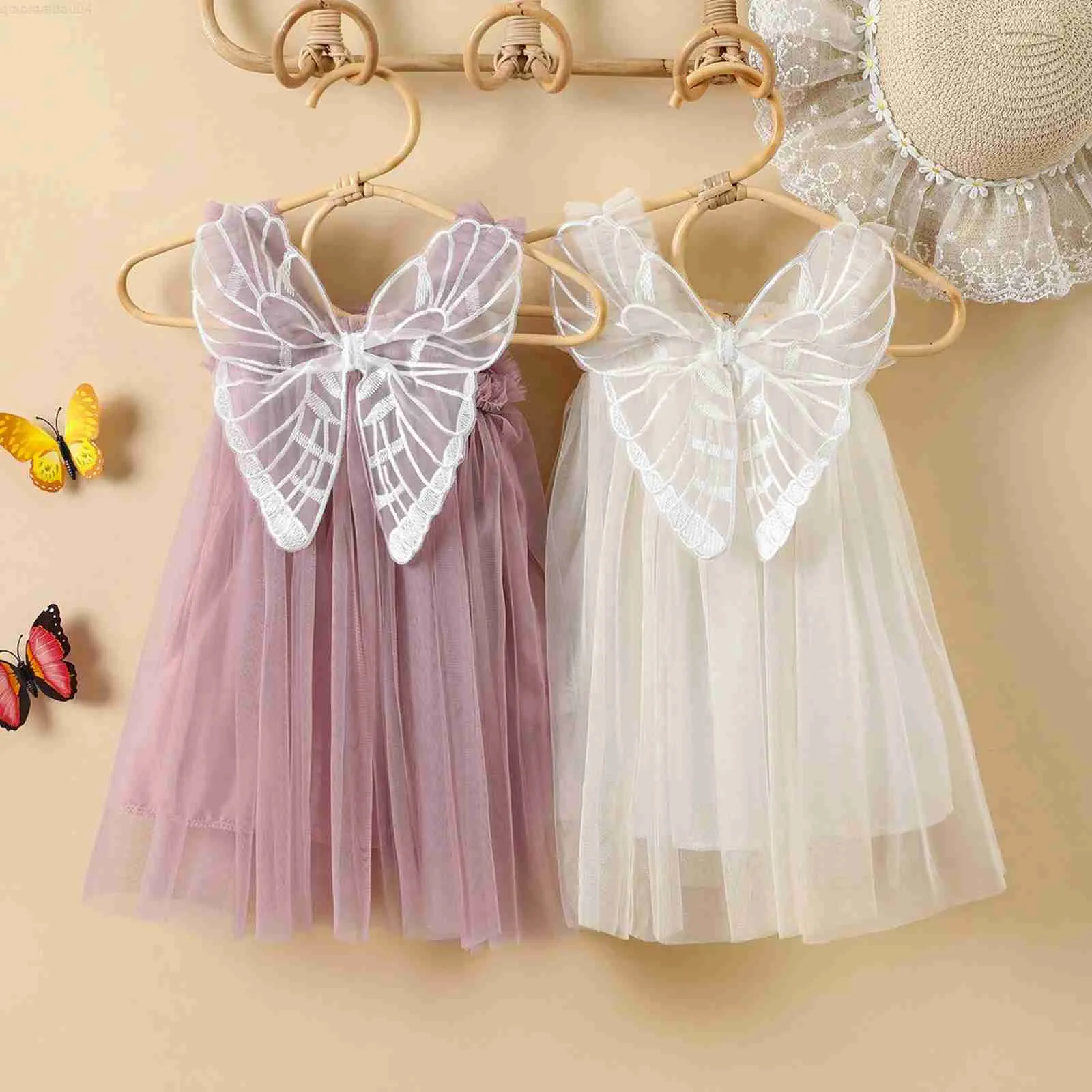 Robes de fille Kids Girls Robe princesse douce Souces