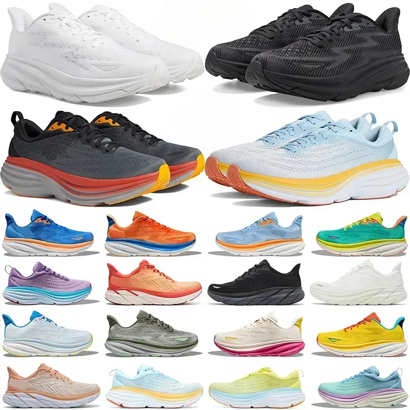 Running schoenen voor mannen vrouwen Clifton 9 Bondi 8 Outdoor Sneakers Dames Sport Heren Trainers hebben maat