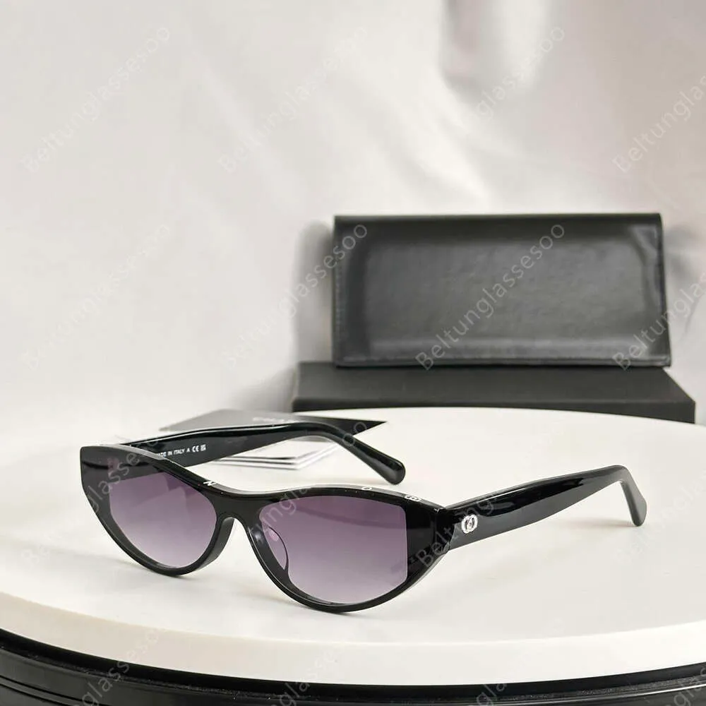 Designer Sunglasses Womens Cat Eye Sunglasses Lunette De Luxe Fashion Unisex Eyeglasses Classic Retro Eyewear Uv400 Oval Lens 5416 5414 5436