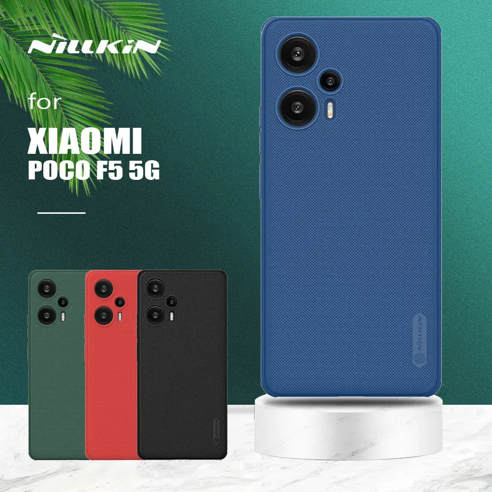 Pokrywy dla Xiaomi POCO F5 5G Case Nillkin Super Frosted Shield Pro Ultrathin Hard Cover Cover Case dla Xiaomi POCO F5 5G Case