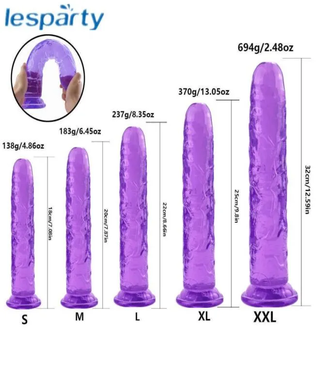 Gelatina morbida erotica dildo anale tappone plug pene realistico forte aspirazione tazza cazzo giocattolo per adulti orgasmo sesso giocattoli sessuali per donna4359280