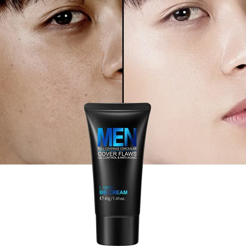 Crema para hombres corrector bb base crema de crema maquillaje control longlasting cosmética cosmética impermeable