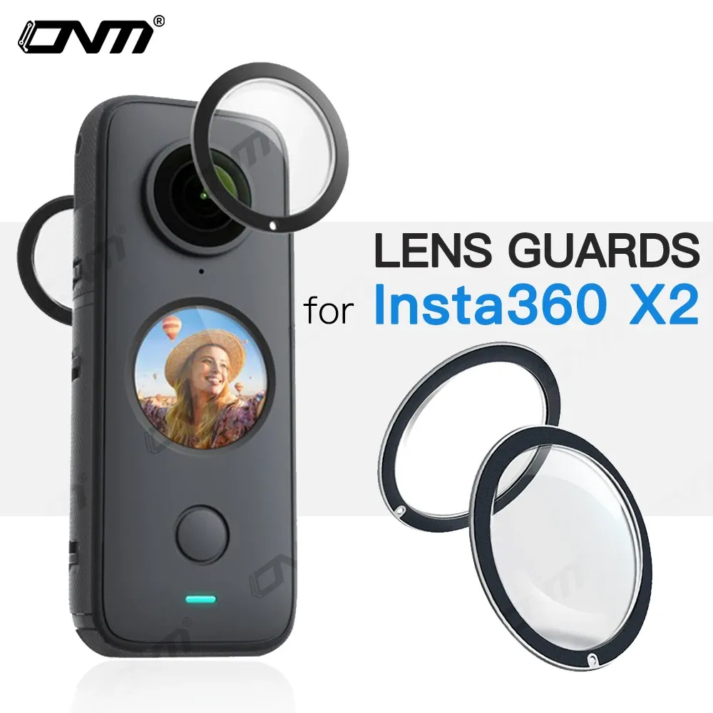 Filtri Guardie per lenti per Insta360 One X2 Accessoroy Lens Protector Cover per Insta360 X2 antiscratch Ultra HD Sticky Protective Guard