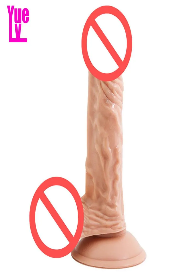 YUELV 629 Inch Beginners Mini Realistic Dildo For Women Artificial Penis Cock With Suction Cup Adult Sex Toys Female Gspot Massa5203865