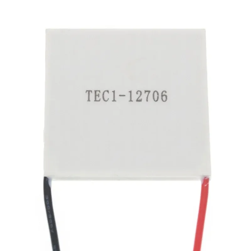 2024 TEC1-12706 12V 6A TEC Termoelektrik Soğutucu Peltier 40/40mm Yarı İletken Soğutma'nın Yeni. TEC1-12706 12V 6A termoelektrik soğutucu için