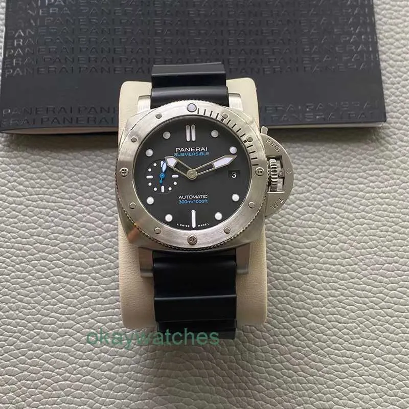 Fashion Luxury Penarrei Watch Designer Complete Box Submarine Series Automatische mechanische heren Watch