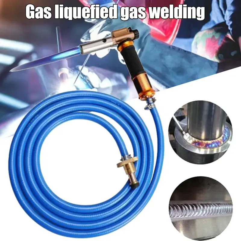 Jurk Hot Sale Professional Gas Welding Torch met slang Home Lasted Soldering Solideren Solijbaringen Reparatie Tool Lassen Torches Soldeerbenodigdheden